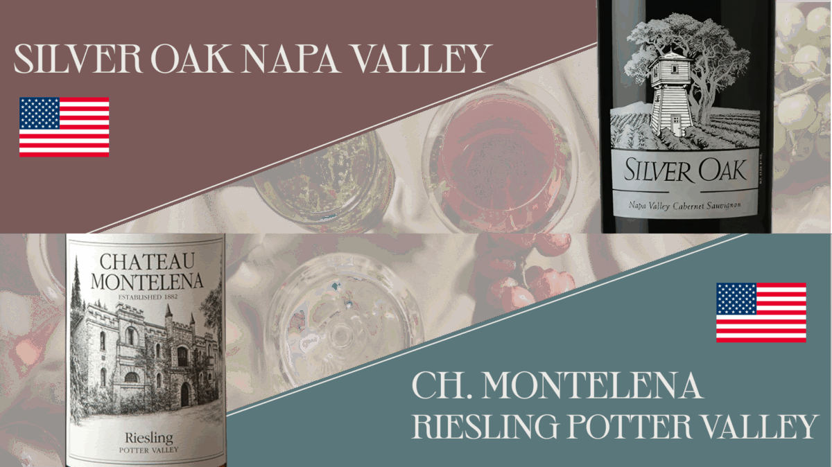 Silver Oak Napa Valley
CH. MONTELENA 
Riesling Potter Valley