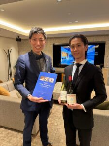 出口様とソムリエ佐々木