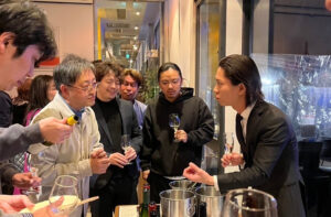 大阪ワイン会 交流写真